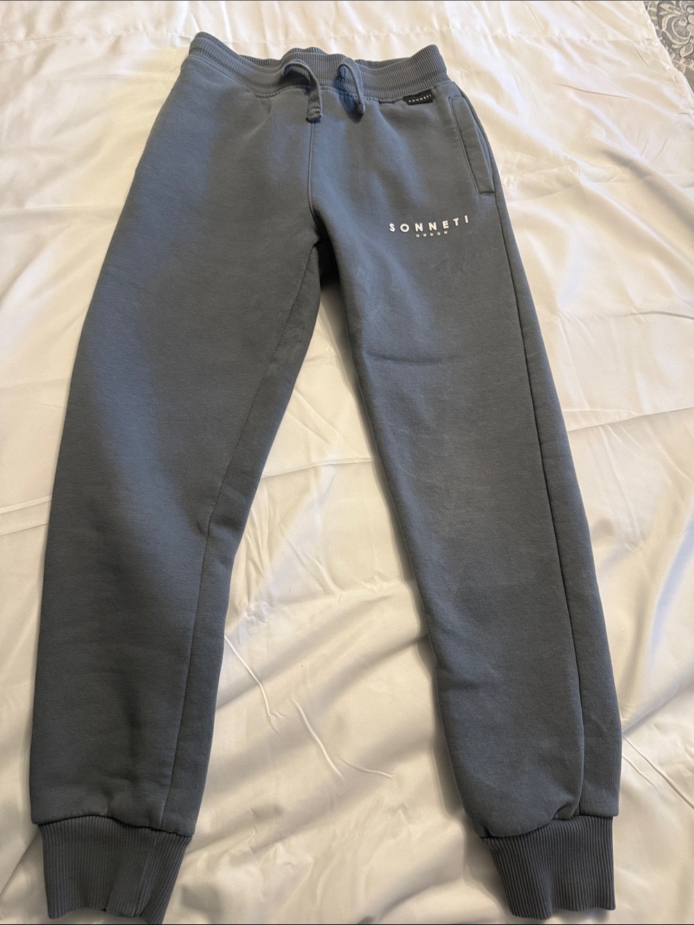 Kids Grey Jogger Bottoms